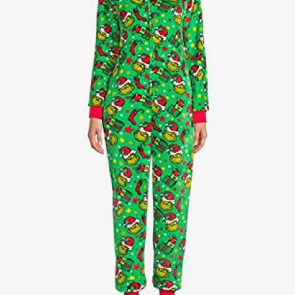 Grinch Super Minky Union Suit (Onesie)